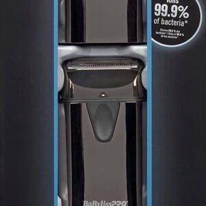 BaBylissPRO® UVFOIL UV-Disinfecting Metal Single-Foil Shaver FXLFS1